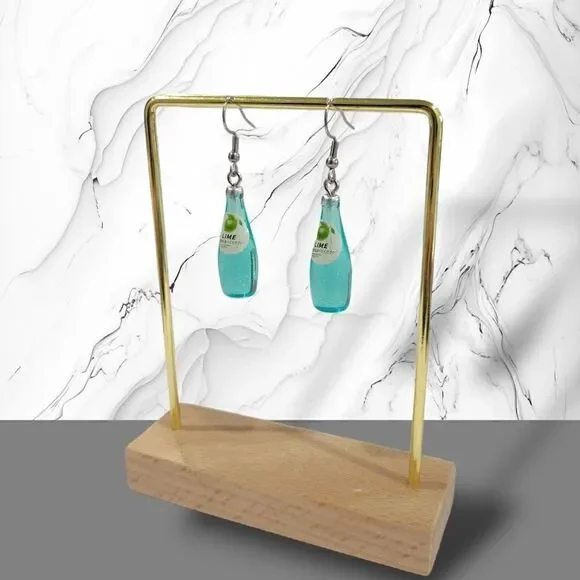 🍋‍🟩Lime Soda Earrings🍋‍🟩(2-A019-F)-Jewelry for Women - Picture 4 of 5